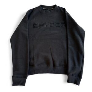 Spyder Men's Black Crewneck Sweater